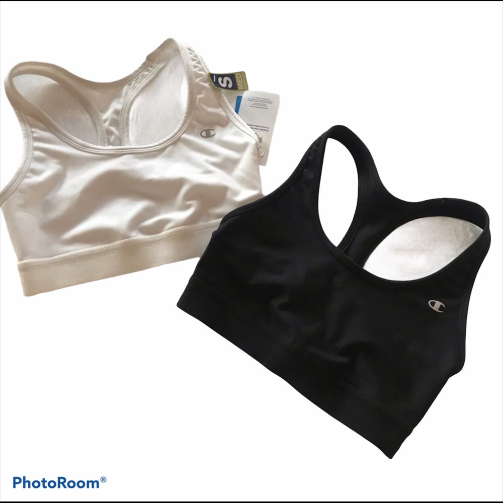 2 Champion Absolute Workout Med Support Bras Sm